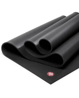 Prostirka za jogu Pro Manduka 6mm (180 cm) Crna